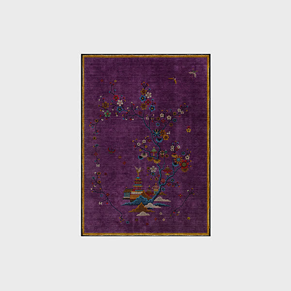 Ownkoti Washable Natural Landscape Anti-slip Area Rug