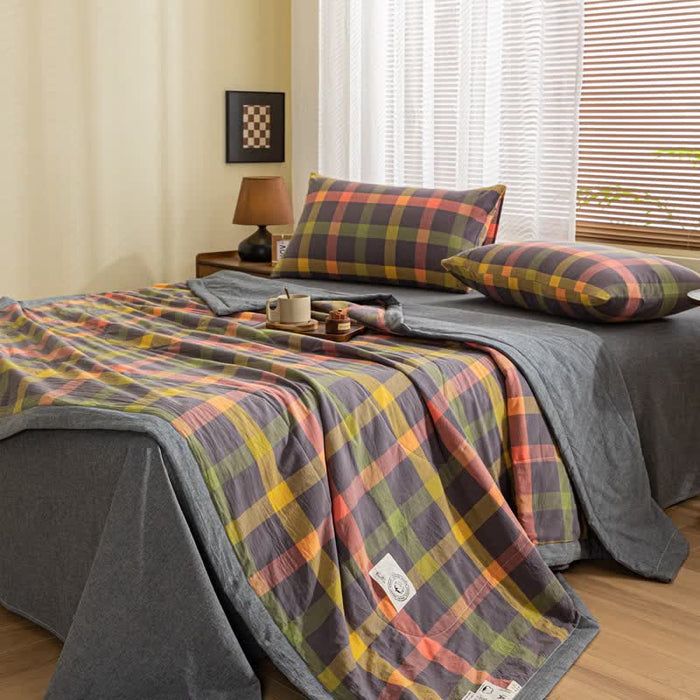 Gray / Bedding Set / Twin