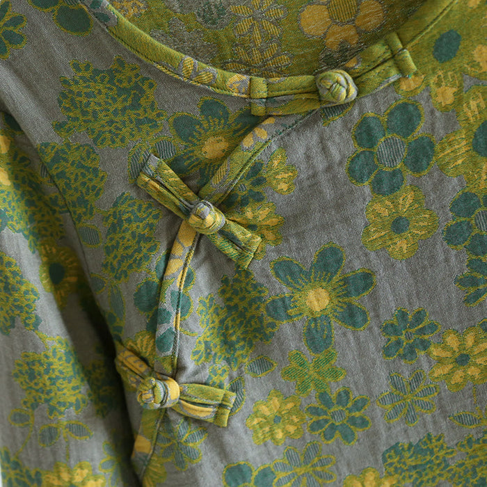 Ownkoti Yarn-dyed Pure Cotton Floral Nightwear Set - image 4