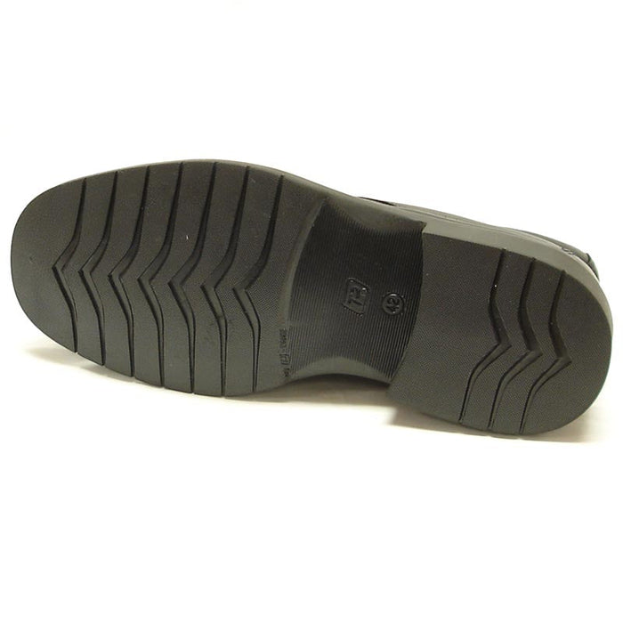 P-5246 Belka Black Leather Boot Lace up Pinosos Made in Spain