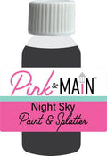 Paint & Splatter - Night Sky