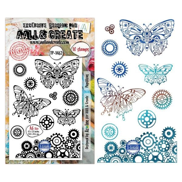 Papillons - Clear Stamps