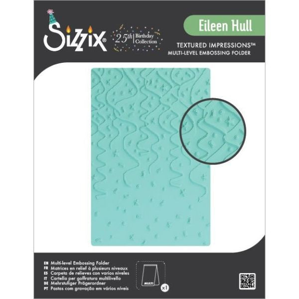Party Time - Multi-Level Textured Impressions Embossing Folder