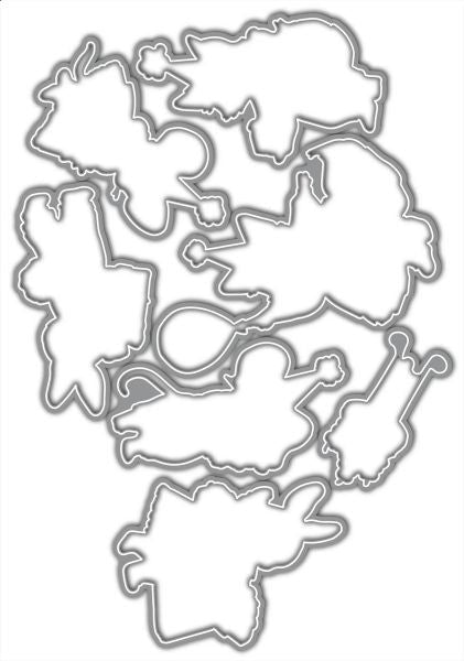 Party Time Tails Coordingating Dies