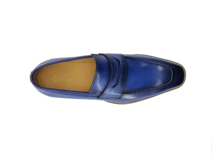Patina Burnished Penny Loafer