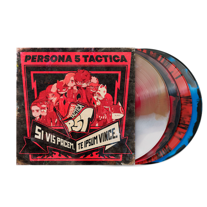 Persona 5 Tactica (Original Soundtrack) -  Atlus Sound Team (4xLP Vinyl Record)