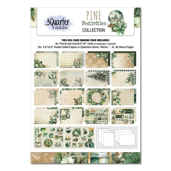Pine Festivitites - Card Kit
