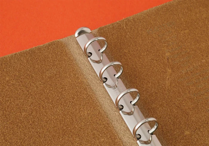 PLOTTER Liscio 5-Ring Leather Binder PLT5012 (Mini 5 Size)