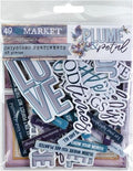 Plume & Petals - Chipboard Sentiments
