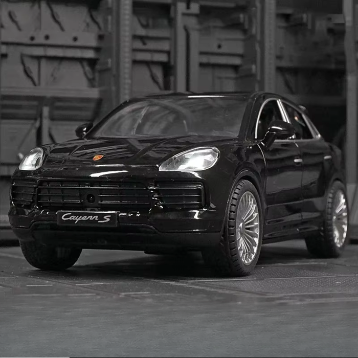 Porsche Cayenne Turbo S Diecast Model Car – PocketGarage Edition