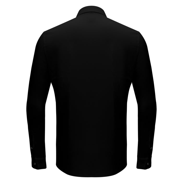 Power Move Button-Up Shirt BLACK - Dudes Boutique