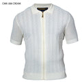 Prestige CMK-388 Cream Knit Shirt