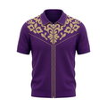 Prestige CMK-405 Purple Knit Shirt