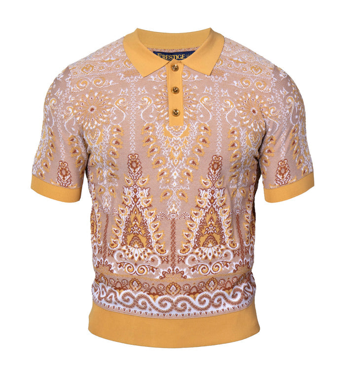Prestige CMK-6009 Maize Knit Shirt