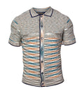 Prestige CMK-6021 Navy Knit Shirt