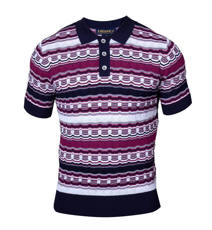 Prestige CMK-6033 Navy Knit Shirt
