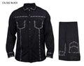 Prestige CSL-562 Black Double Stitch Clothing Set