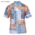Prestige LACE-511 Orange Lace Shirt