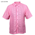 Prestige LACE-530 Pink Lace Shirt