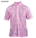 Prestige LACE-585 Pink Lace Shirt