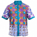 Prestige LUX-560 Teal Linen Shirt