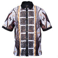 Prestige LUX-660 Black Lace Linen Shirt