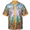 Prestige LUX-660 Maize Lace Linen Shirt