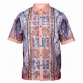 Prestige LUX-660 Peach Lace Linen Shirt