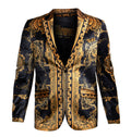 Prestige PBZ-100 Black/Gold Velour Blazer