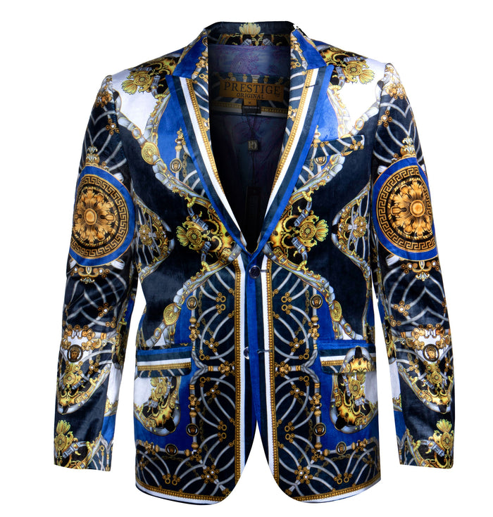 Prestige PBZ-100 Navy Velour Blazer