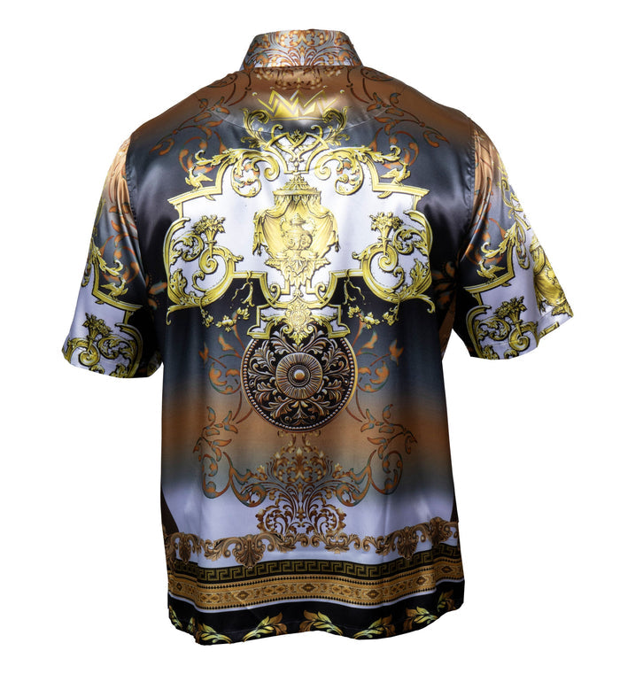 Prestige PR-626 Black Dress Shirt