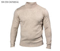 Prestige SW-530 Oatmeal Ribbed Turtle Neck Sweater