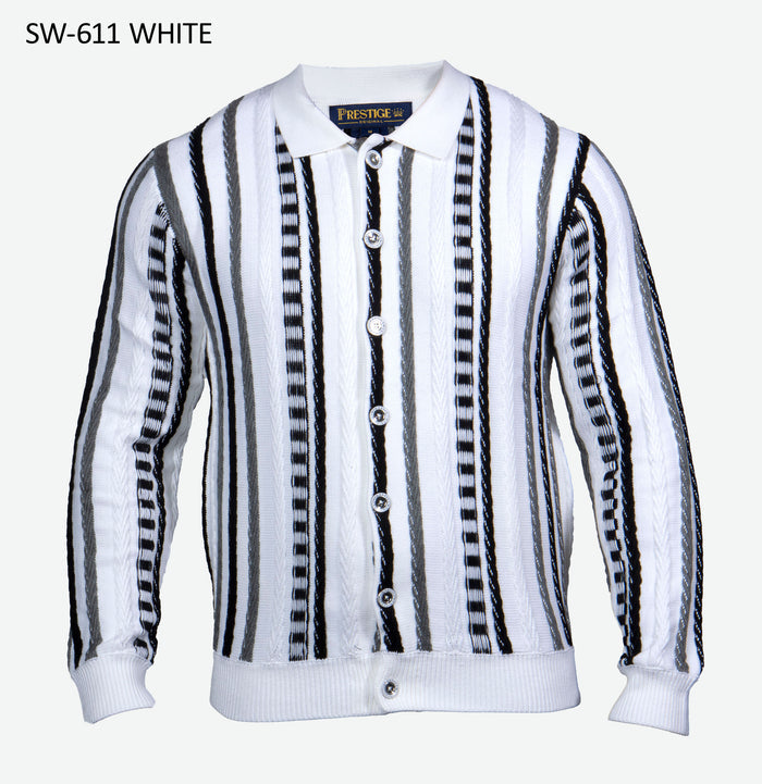Prestige SW-611 White Sweater