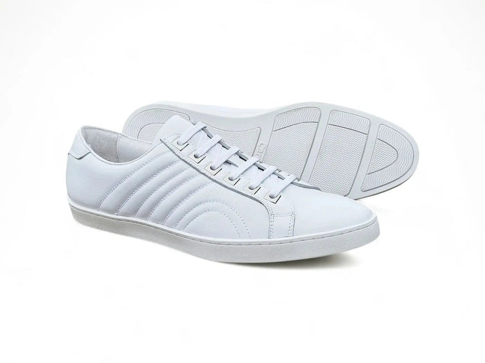 Primo Hand Burnished Leather Sneakers