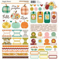 Pumpkins & Plaid - Stickers - Basics