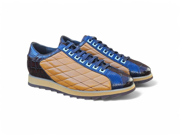 Quilted Leather Sneaker