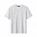 Radiant Grid Stone Short set – Century Penthouse WHITE/SILVER