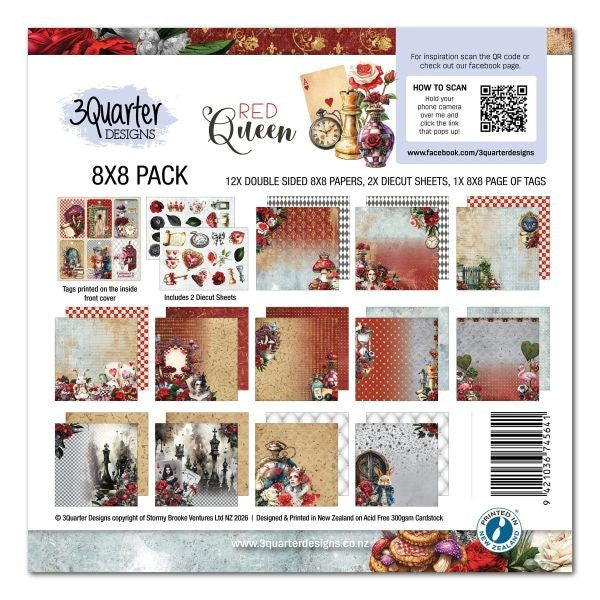 Red Queen - 8x8 Collection Pack