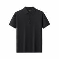 Refined Motion Knit Polo BLACK