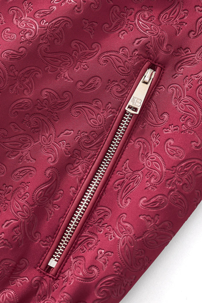 Regalia Emboss Tracksuit WINE