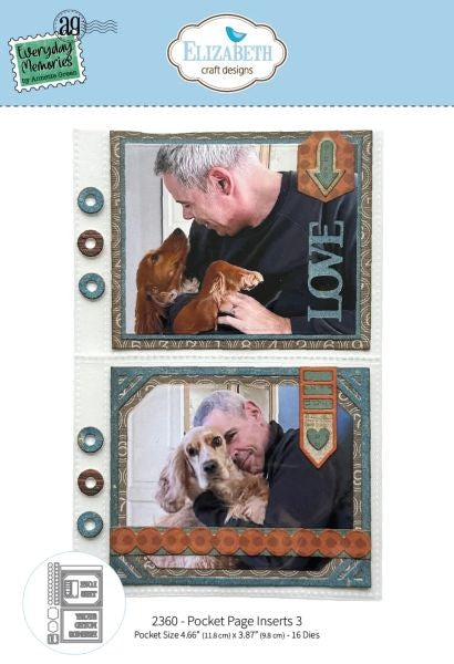 Rest & Relaxation - Dies - Pocket Page Inserts 3