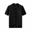 Riviera Mesh Knit SS Shirt BLACK