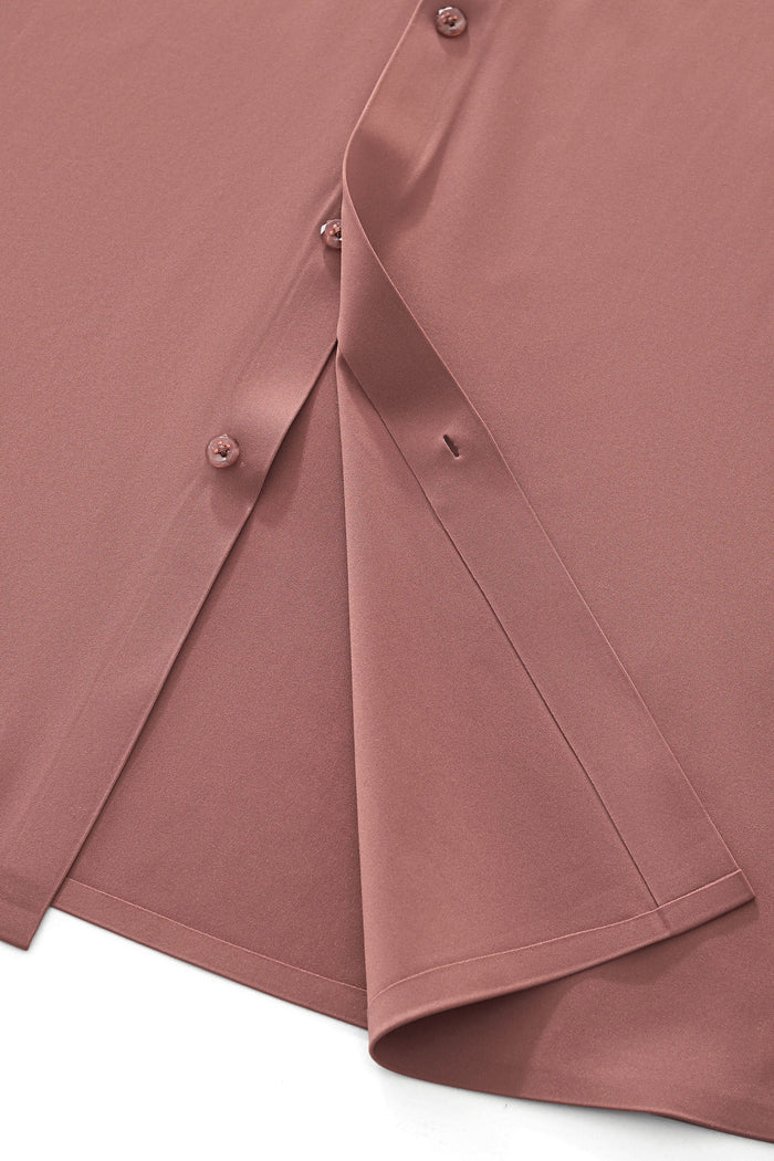 Rose Éclat Emboss Shirt DUSTY PINK