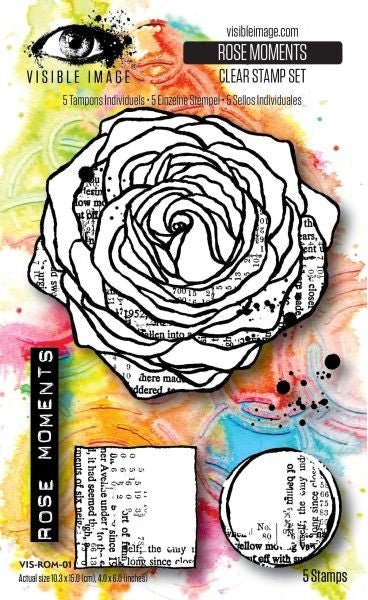 Rose Moments - Clear Stamps