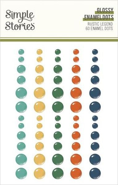 Rustic Legend - Enamel Dots