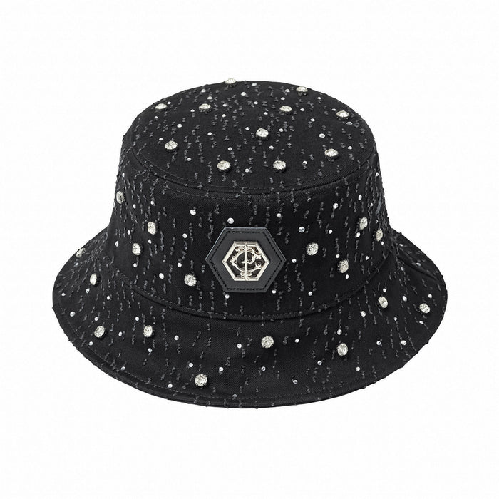 Sanctum Cross Denim hat - Century Penthouse BLACK/SILVER