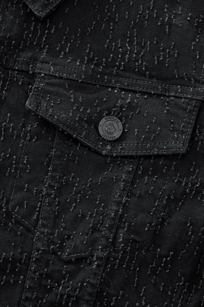 Sanctum Cross Denim Jkt – Century Penthouse BLACK/BLACK
