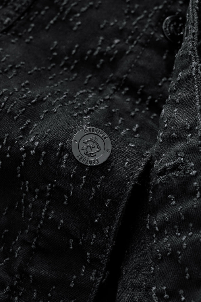 Sanctum Cross Denim Jkt – Century Penthouse BLACK/BLACK