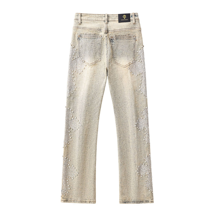 Sanctum Cross Denim Pant – Century Penthouse TAN