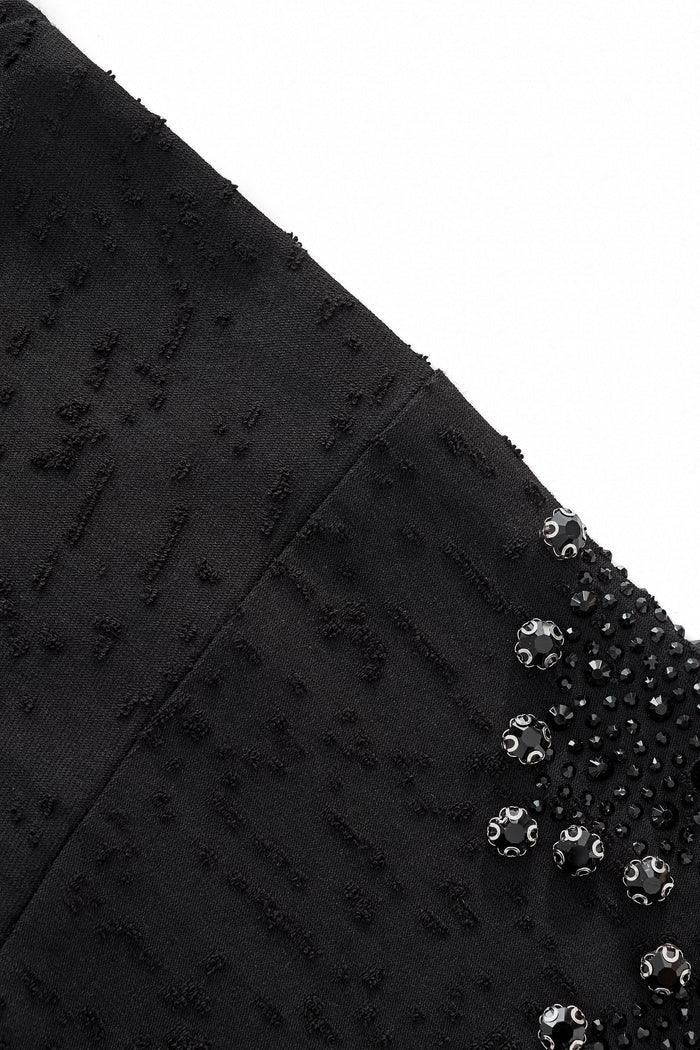 Sanctum Cross Short Set – Century Penthouse BLACK/BLACK